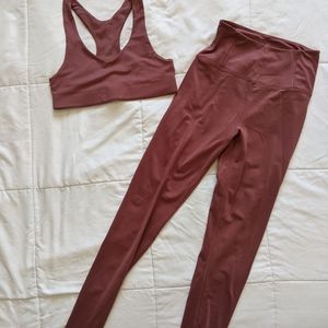 Girlfriend Collective FLOAT Fig Set, Size Small